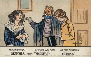 Pendennis，William Makepeace Thackeray 作者 悉尼卡特