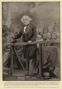 格拉德斯通先生最后一次出现在公共平台上，1896年9月24日在利物浦谈到亚美尼亚问题 作者 悉尼先验厅
