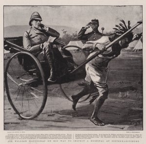 William Maccormac爵士正在前往彼得马里茨堡医院检查 作者 悉尼先验厅