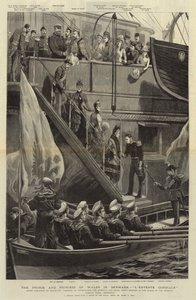 丹麦的王子和威尔士王妃L&39;Entente Cordiale 作者 Sydney Prior Hall