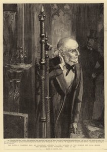 女性特许经营法案，格拉德斯通先生于1892年4月27日星期三在议长会议后面听取分部名单的编号 作者 悉尼先验厅