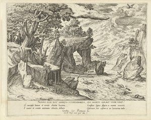沉船 寓言风景（系列名称） 作者 科尼利斯·科尔特（Cornelis Cort）