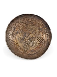 精美的大马士革毒药杯，约12世纪（黄铜） 作者 叙利亚学校