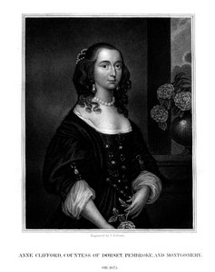 安妮·克利福德夫人（Anne Clifford），多塞特郡伯爵夫人，彭布罗克和蒙哥马利，1825年。