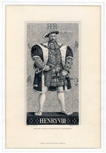 英国的亨利八世（Henry VIII），1491-1547年。