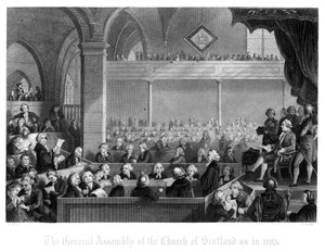 1783年，苏格兰教会大会。