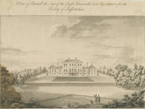 Patshull House：棕褐色水洗图，nd [18世纪末]