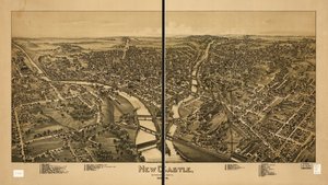 宾夕法尼亚州新堡市 1896年 作者 福勒