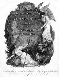 不列颠尼亚束缚了战争恶魔，1816年。