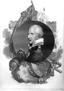 瓦格斯塔特亲王冯·布卢彻元帅，1816年。