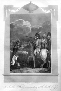 惠灵顿公爵在1816年的阿赛义战役中指挥。