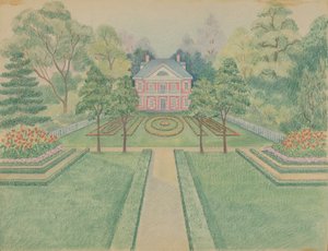 N.W. Stuyvesant住宅，约1936年。 作者 Tabea 袜子