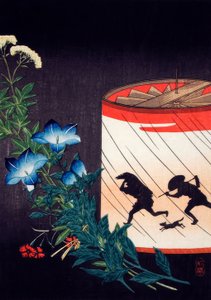 铃兰花和灯笼 作者 高桥弘明