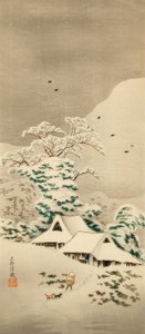 雪中的泽渡 作者 高桥弘明