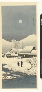 月光下的雪景
日本松（物体上的标题） 作者 高桥弘明