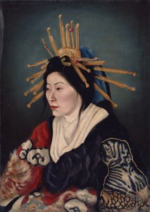 美女（歌妓） 作者 高桥悠一