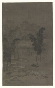 夜色中的竹林 作者 谭芷睿（归属）