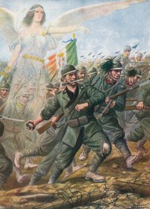皮尔韦河战役，1918年 作者 坦克雷迪·斯卡佩利
