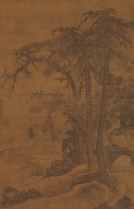 返回的渔民，日期为1342年。 作者 唐迪