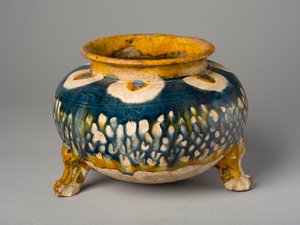 河南省三条碗（陶器） 作者 唐代中文学校