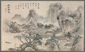 潇湘八景之一