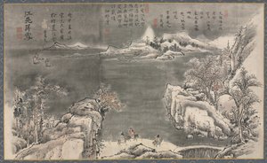 潇湘八景之一