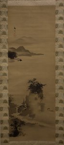 有瀑布的河流峡谷。