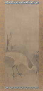 白鹭Shirosagi zu，17世纪初。
