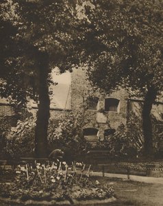 从南沃克州圣乔治教堂的马歇尔监狱的遗址，摄于1935年。 作者 泰勒