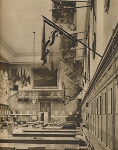 养恤金领主在破烂的颜色下用餐的地方，c1935年。 作者 泰勒