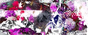 Abloom，2015（混合媒介画布） 作者 泰斯·阿尔伯斯