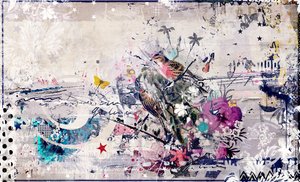 更大更好，2014（画布拼贴） 作者 泰斯·阿尔伯斯