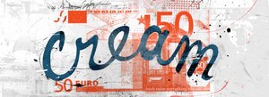 C.R.E.A.M.，2014（帆布拼贴画） 作者 泰斯·阿尔伯斯