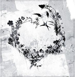 花心》，2015 年（混合媒介画布） 作者 泰斯·阿尔伯斯