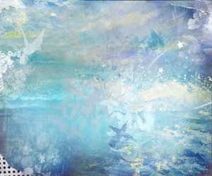 油画词句，2015 年（布面混合媒介） 作者 泰斯·阿尔伯斯