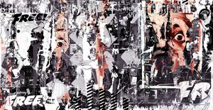 恐惧，2016（拼贴）