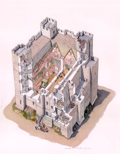 多佛尔城堡堡垒 c1190, c1990-2010