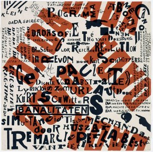 Petite soiree dada (Small Dada Soiree ) - Oeuvre de Theo van Doesburg (Christian Emil Marie Kupper) 作者 西奥·范·杜斯堡