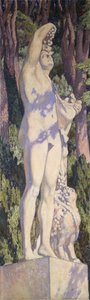 酒神角1920-1924（布面油画） 作者 范·雷塞尔伯格（Théovan Rysselberghe）