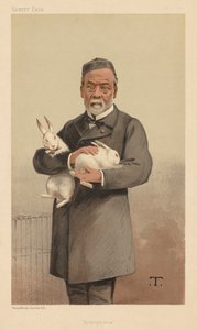 名利场：恐水症，1887年。 作者 塞巴德·查特兰