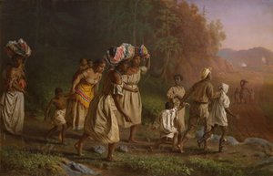 1867年，前往自由城。 作者 西奥多·考夫曼
