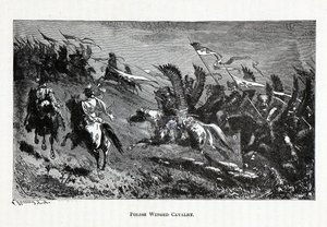 波兰翼骑兵，1882年 作者 西奥多·奈辛