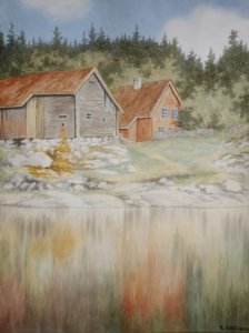 选自《法里斯的戈普莱达尔》（纸本水彩画） 作者 西奥多·基特尔森