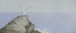 海鸟（纸上水彩画） 作者 西奥多·基特尔森