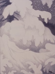 穿着珍珠和亚麻睡衣的女人 作者 西奥多·基特尔森