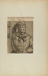 Araovsti Satovriona，佛罗里达国王。第 150 章150（摘自《画中人的真实肖像和生活》一书） 作者 西奥多·德·布赖