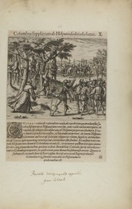 Columbus Supplicium ab Hispanis Seditiosis Sumit.X. （摘自《美洲》一书，第四部分） 作者 西奥多·德·布赖