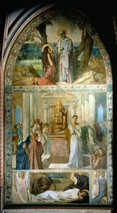 埃及圣玛丽亚的故事Theodore Chasseriau（1819-1856 年）的画作