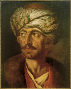 男性肖像（大概是穆斯塔法） 作者 西奥多·杰里科（Theodore Gericault）