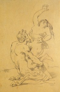 若虫和色狼 作者 西奥多·杰里科（Theodore Gericault）